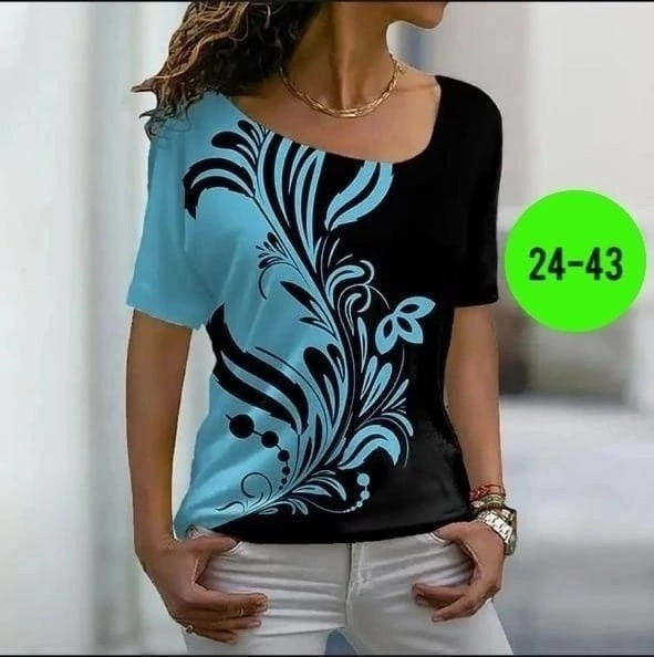 Женская футболка синяя купить в Интернет-магазине Садовод База - цена 550 руб Садовод интернет-каталог