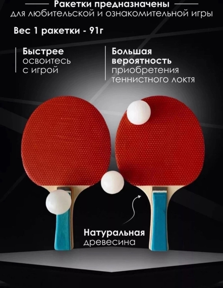 Набор для настольного тенниса купить в Интернет-магазине Садовод База - цена 199 руб Садовод интернет-каталог