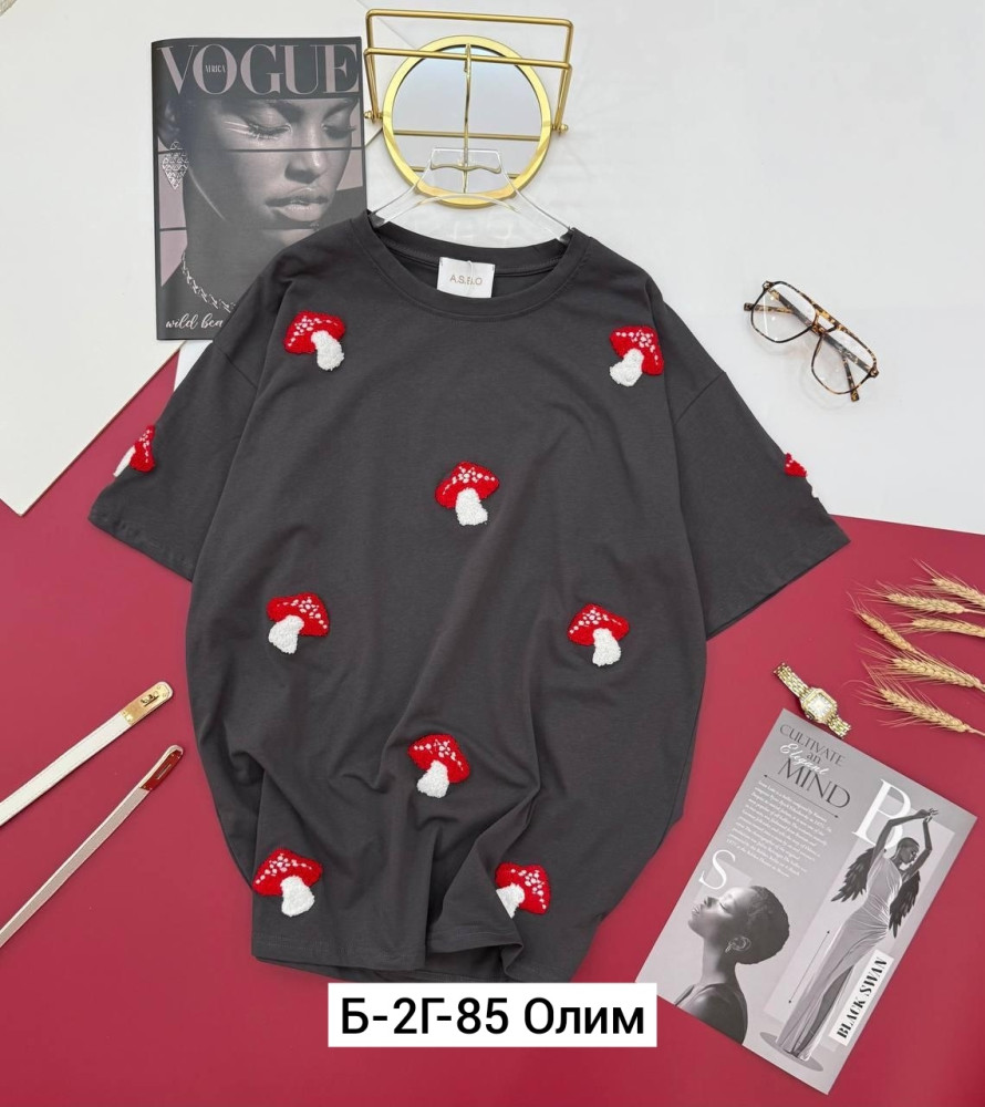 Женская футболка темно-серая купить в Интернет-магазине Садовод База - цена 300 руб Садовод интернет-каталог