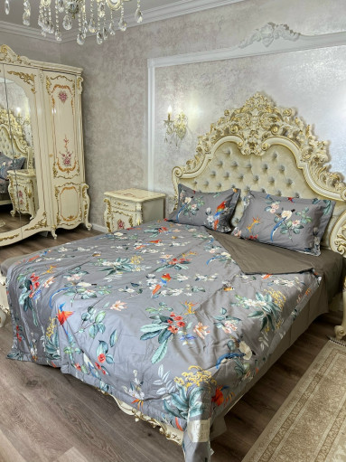 Египетский хлопок 100%Постельное белье с готовым одеялом САДОВОД официальный интернет-каталог