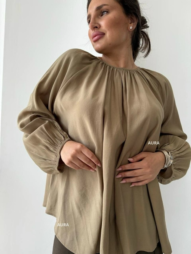 блузка хаки купить в Интернет-магазине Садовод База - цена 1400 руб Садовод интернет-каталог