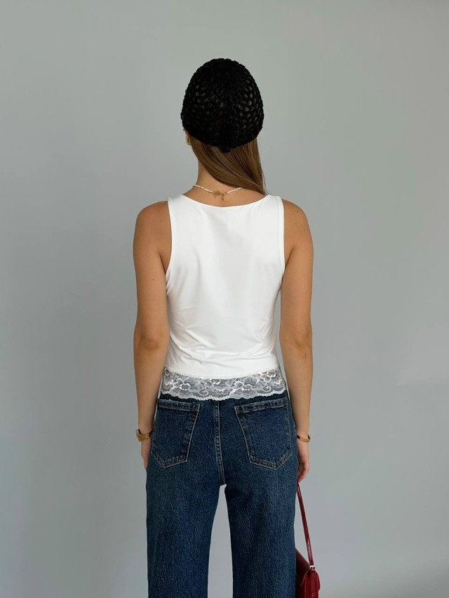 Женская майка белая купить в Интернет-магазине Садовод База - цена 1000 руб Садовод интернет-каталог