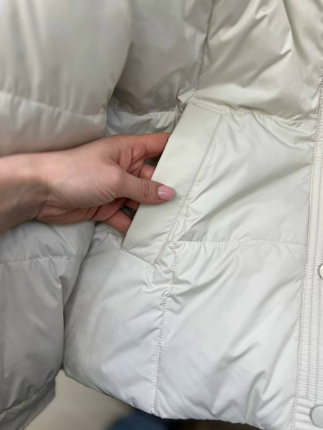 Куртка женская молочная купить в Интернет-магазине Садовод База - цена 5500 руб Садовод интернет-каталог