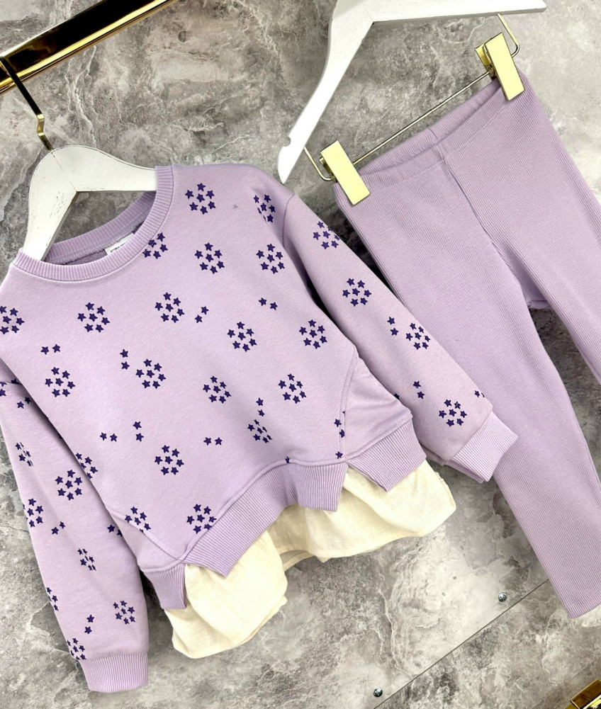 Детский костюм сиреневый купить в Интернет-магазине Садовод База - цена 1450 руб Садовод интернет-каталог