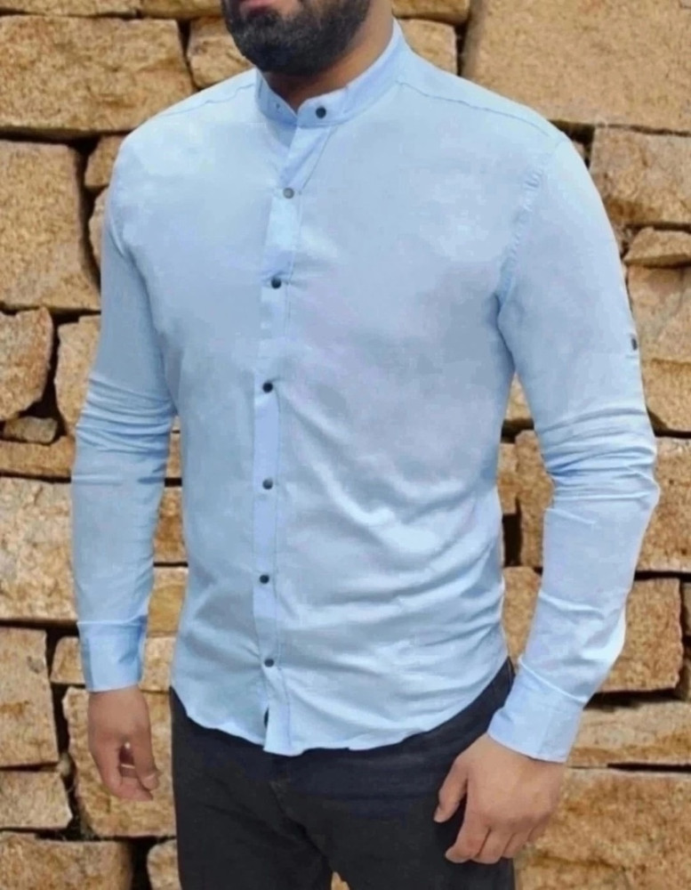 Мужская рубашка голубая купить в Интернет-магазине Садовод База - цена 1100 руб Садовод интернет-каталог