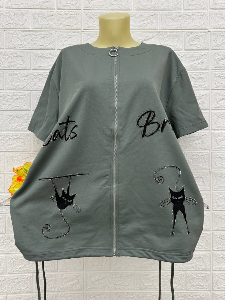 Женская футболка хаки купить в Интернет-магазине Садовод База - цена 800 руб Садовод интернет-каталог