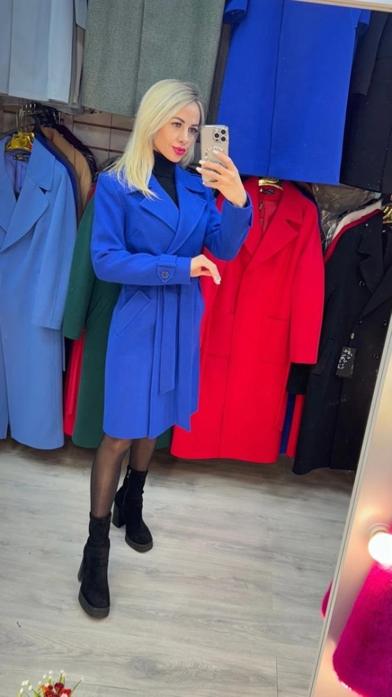 Женское пальто синее купить в Интернет-магазине Садовод База - цена 3600 руб Садовод интернет-каталог