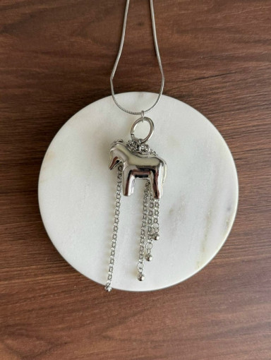 🥰Колье с лошадкой и цепями САДОВОД официальный интернет-каталог