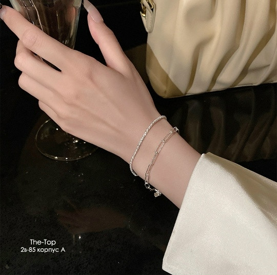 Набор блестящих браслетов 2в1 купить в Интернет-магазине Садовод База - цена 100 руб Садовод интернет-каталог