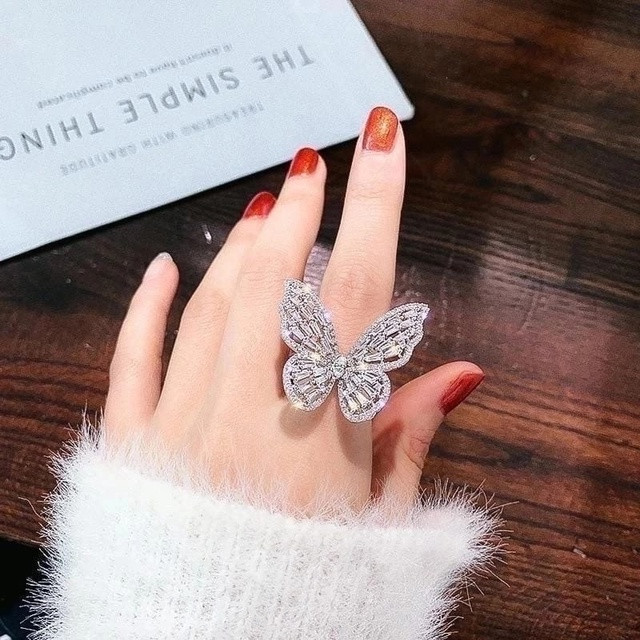 Кольцо бабочка 🦋🦋🦋 купить в Интернет-магазине Садовод База - цена 400 руб Садовод интернет-каталог