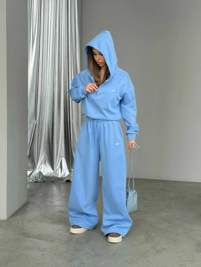 Женский костюм голубой купить в Интернет-магазине Садовод База - цена 2900 руб Садовод интернет-каталог