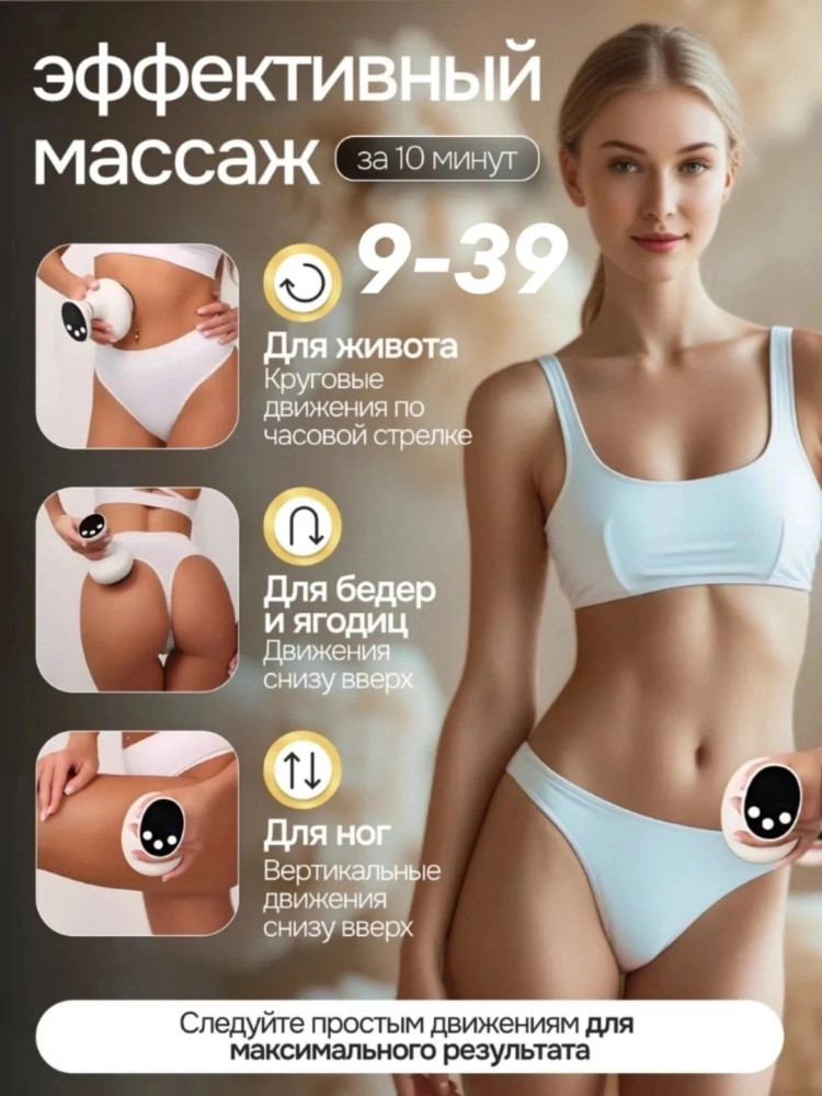 Вакуумный антицеллюлитный массажер для тела купить в Интернет-магазине Садовод База - цена 440 руб Садовод интернет-каталог