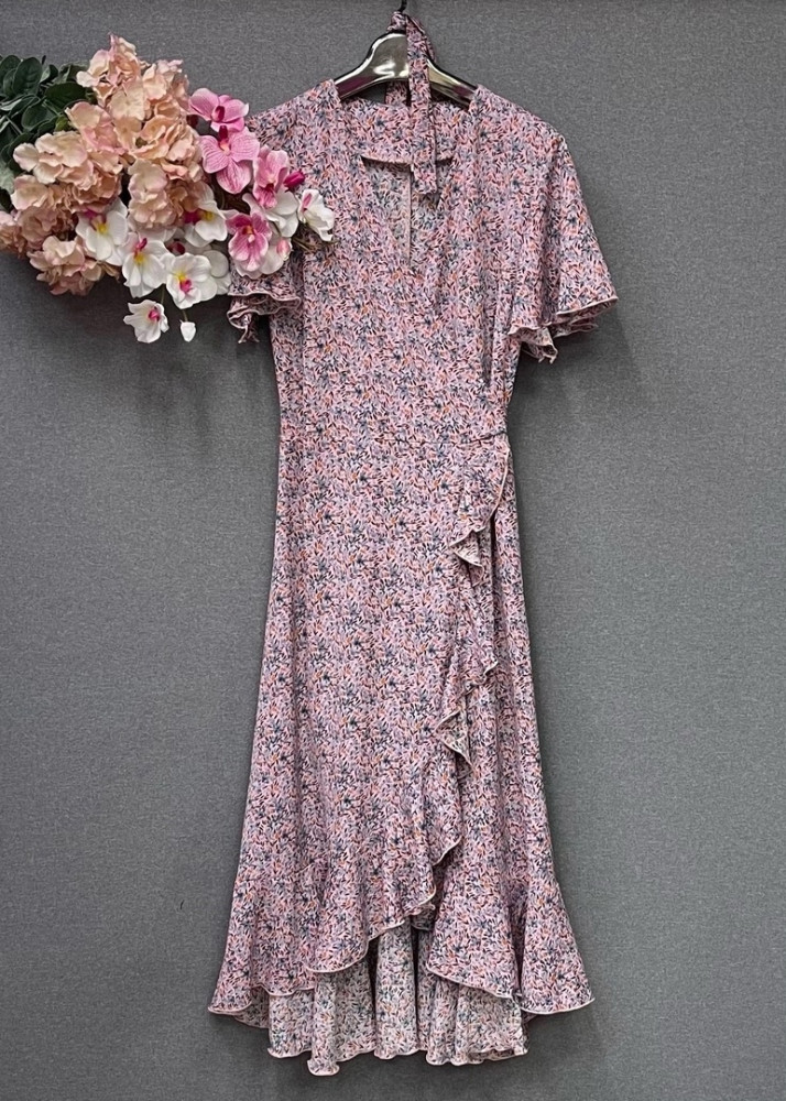 * - Стильное платье на запах купить в Интернет-магазине Садовод База - цена 1300 руб Садовод интернет-каталог