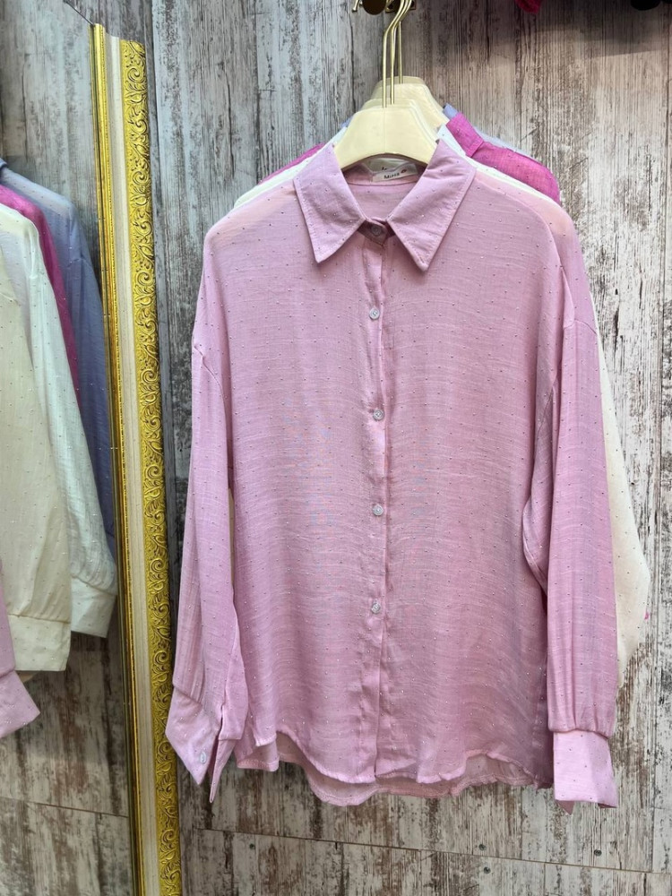Женская рубашка розовая купить в Интернет-магазине Садовод База - цена 1300 руб Садовод интернет-каталог