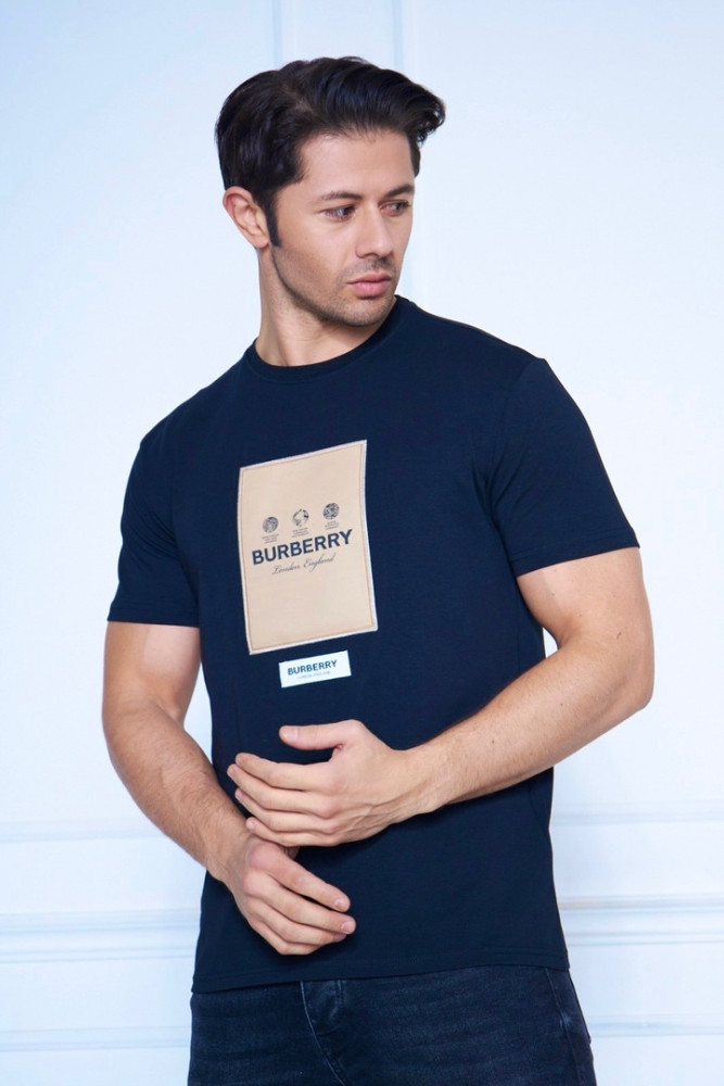 Мужская футболка синяя купить в Интернет-магазине Садовод База - цена 1000 руб Садовод интернет-каталог