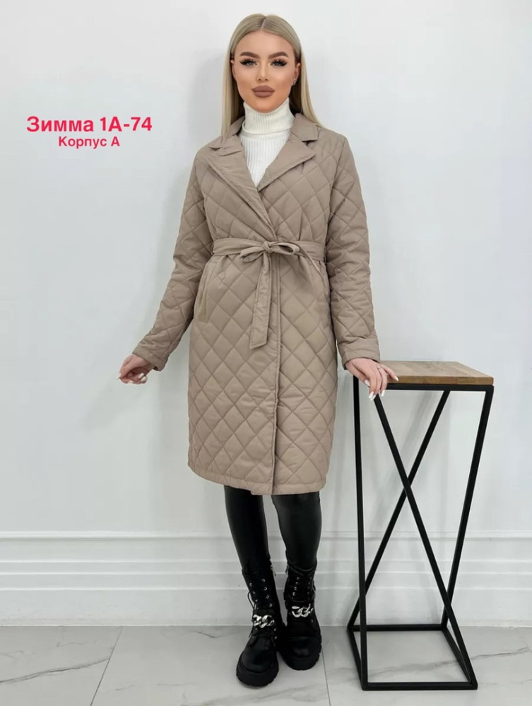 Стеганное пальто купить в Интернет-магазине Садовод База - цена 1400 руб Садовод интернет-каталог