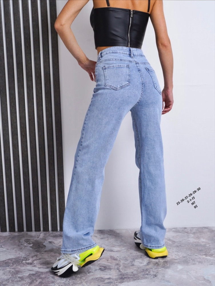 джинсы голубые купить в Интернет-магазине Садовод База - цена 950 руб Садовод интернет-каталог