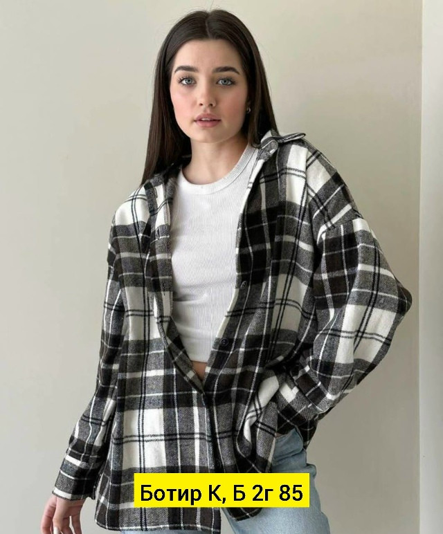 Женская рубашка черная