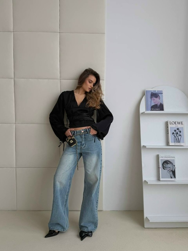 Джинсы синие купить в Интернет-магазине Садовод База - цена 2700 руб Садовод интернет-каталог