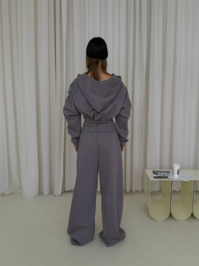 Женский костюм темно-серый купить в Интернет-магазине Садовод База - цена 3000 руб Садовод интернет-каталог