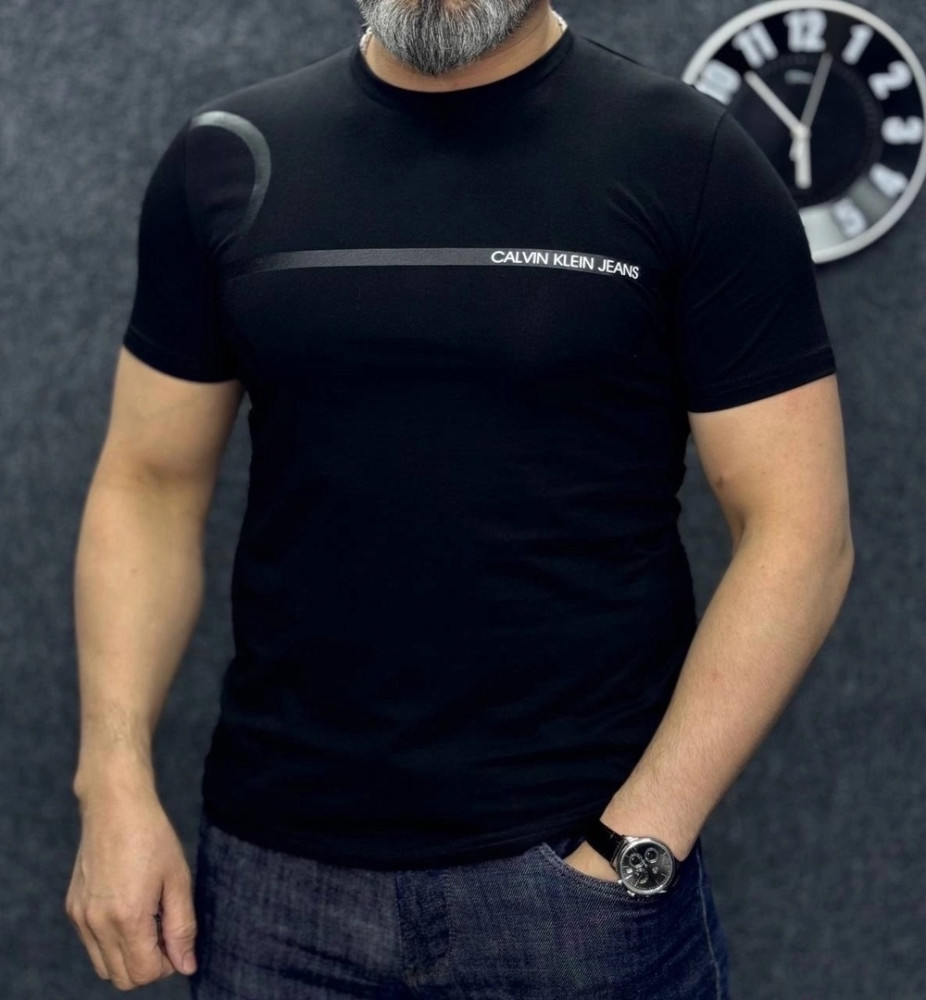 Мужская футболка черная купить в Интернет-магазине Садовод База - цена 1500 руб Садовод интернет-каталог