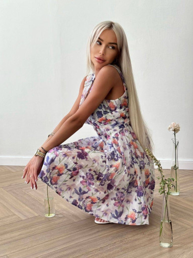 ⚜️Лёгкое воздушное платье Zimmerman в цветочный принт САДОВОД официальный интернет-каталог
