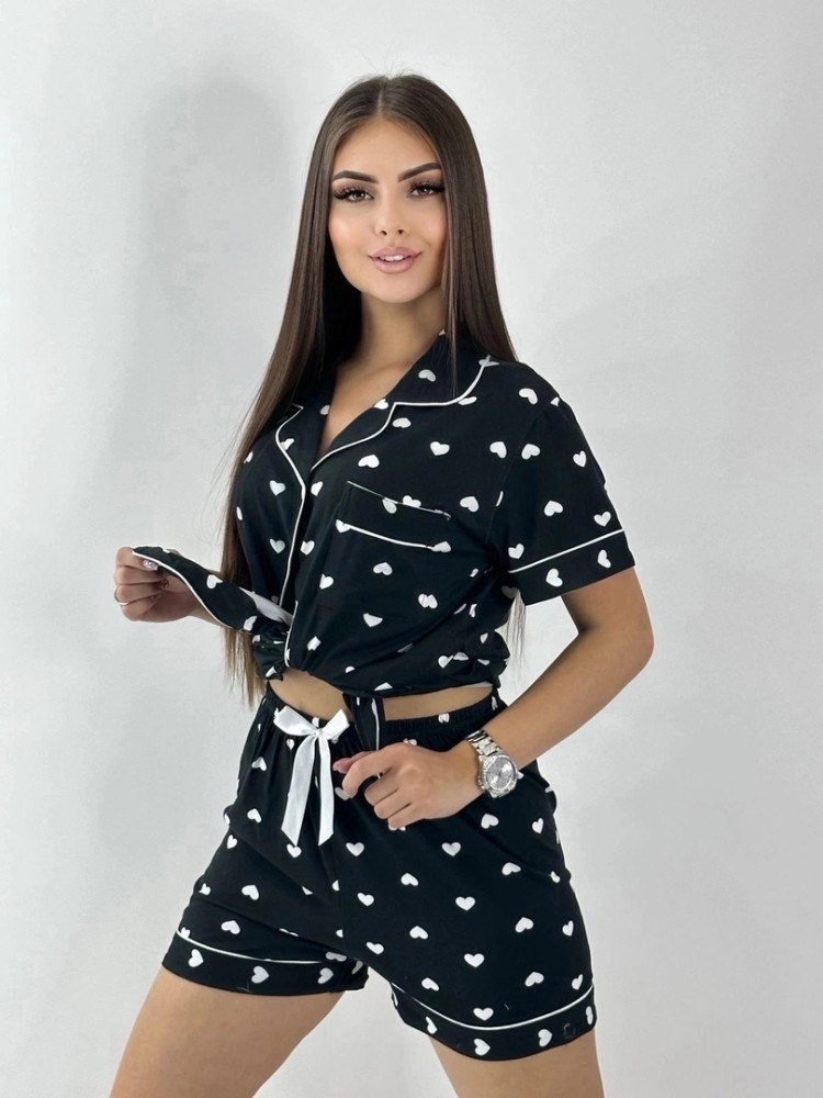пижама черная купить в Интернет-магазине Садовод База - цена 600 руб Садовод интернет-каталог