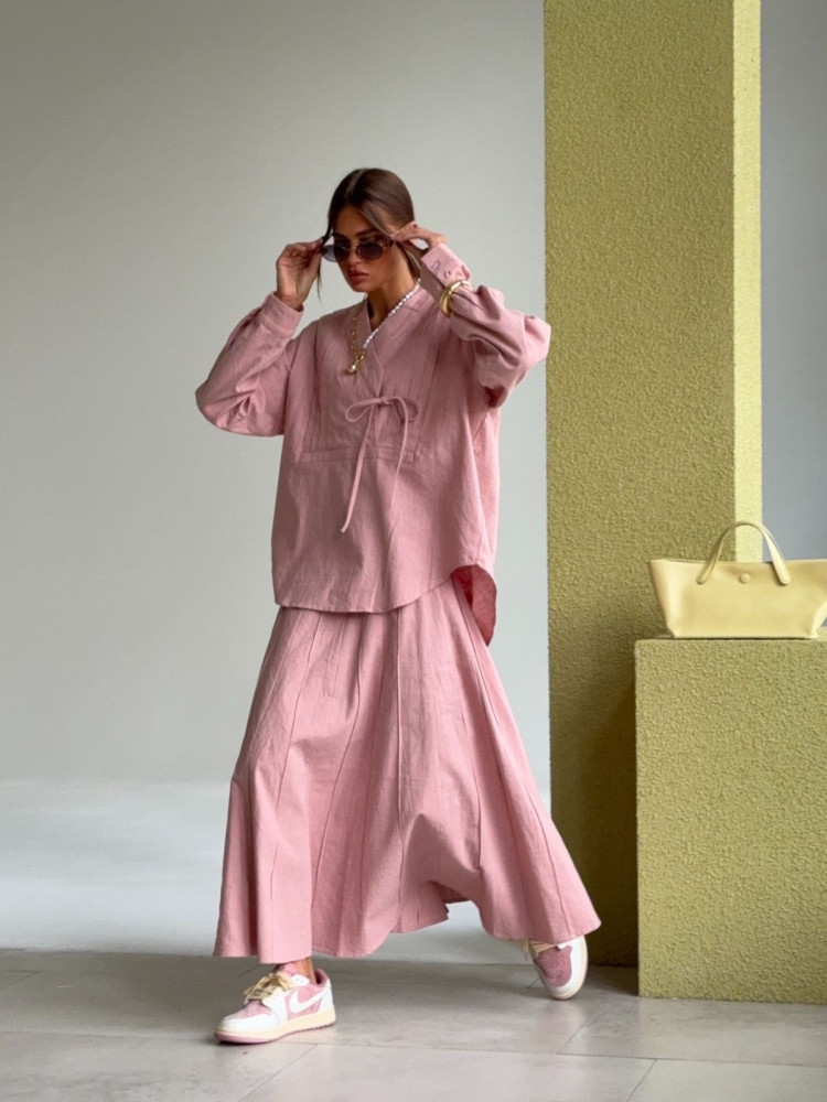 Женский костюм розовый купить в Интернет-магазине Садовод База - цена 5800 руб Садовод интернет-каталог