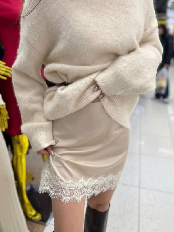 Юбка бежевая купить в Интернет-магазине Садовод База - цена 1150 руб Садовод интернет-каталог