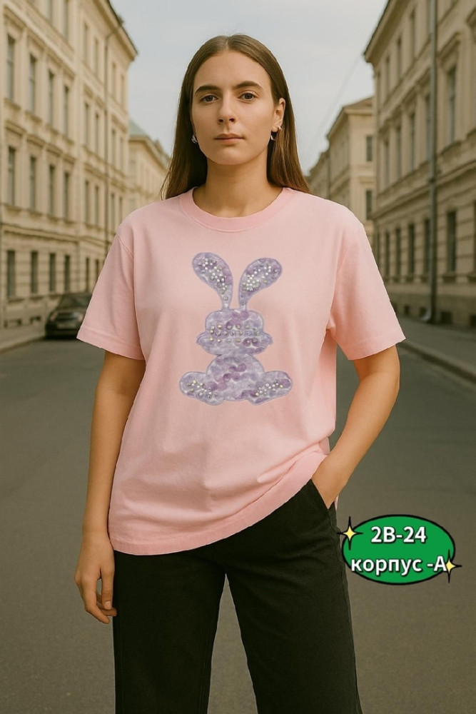 Женская футболка розовая купить в Интернет-магазине Садовод База - цена 350 руб Садовод интернет-каталог