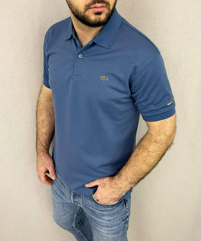 Мужская футболка синяя