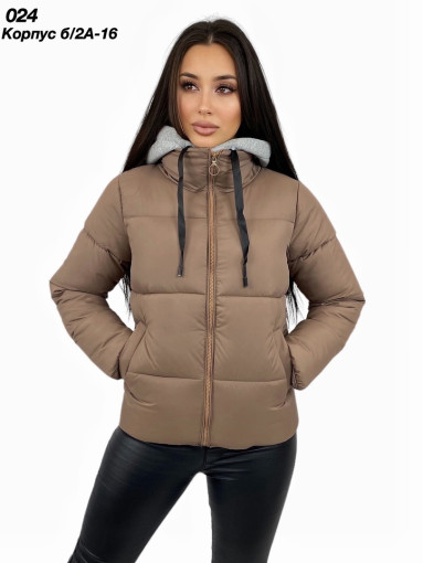 ❄️❄️❄️новый куртка женская демисезонная с капюшоном 024 🇷🇺🇷🇺🇷🇺 САДОВОД официальный интернет-каталог