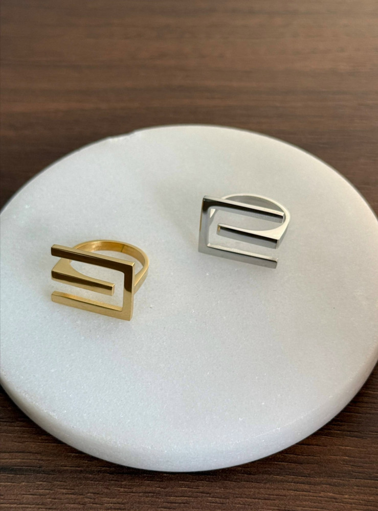 ✨ Кольцо «Геометрия» купить в Интернет-магазине Садовод База - цена 200 руб Садовод интернет-каталог