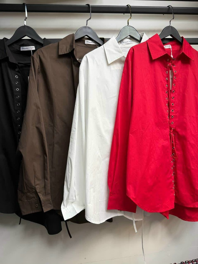 Женская рубашка красная купить в Интернет-магазине Садовод База - цена 1400 руб Садовод интернет-каталог