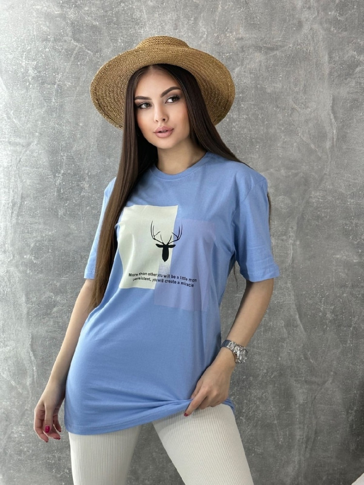 Мужская футболка синяя купить в Интернет-магазине Садовод База - цена 250 руб Садовод интернет-каталог