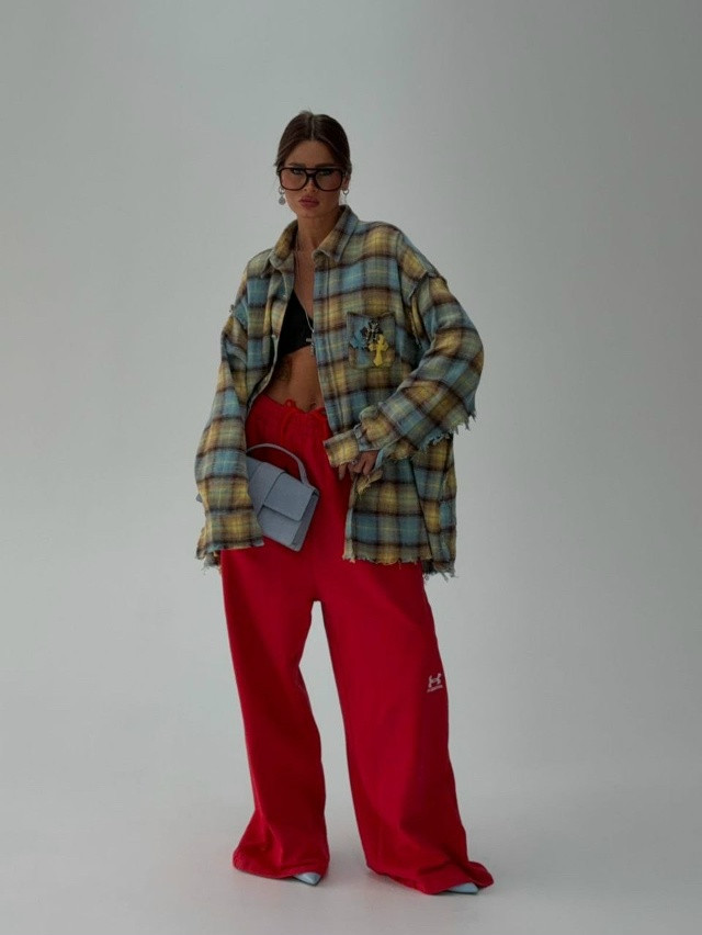 Штаны красные купить в Интернет-магазине Садовод База - цена 2200 руб Садовод интернет-каталог