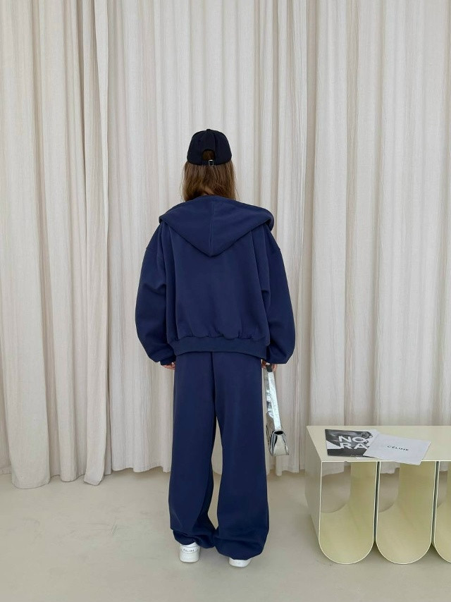 Женский костюм темно-синий купить в Интернет-магазине Садовод База - цена 3000 руб Садовод интернет-каталог