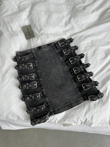 ⚜️ Стильная джинсовая юбка Balenciaga САДОВОД официальный интернет-каталог