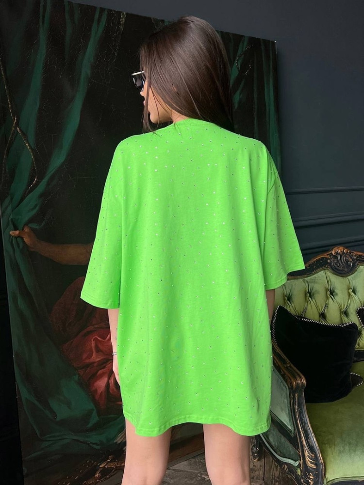Женская футболка зеленая купить в Интернет-магазине Садовод База - цена 3000 руб Садовод интернет-каталог