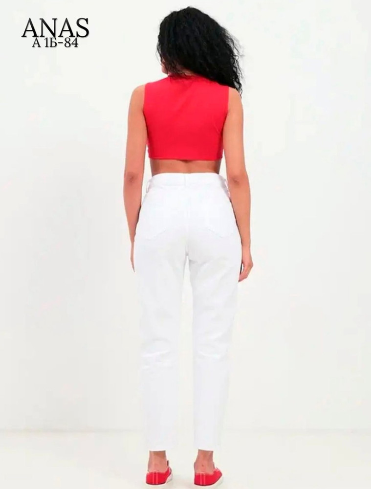 джинсы белые купить в Интернет-магазине Садовод База - цена 950 руб Садовод интернет-каталог