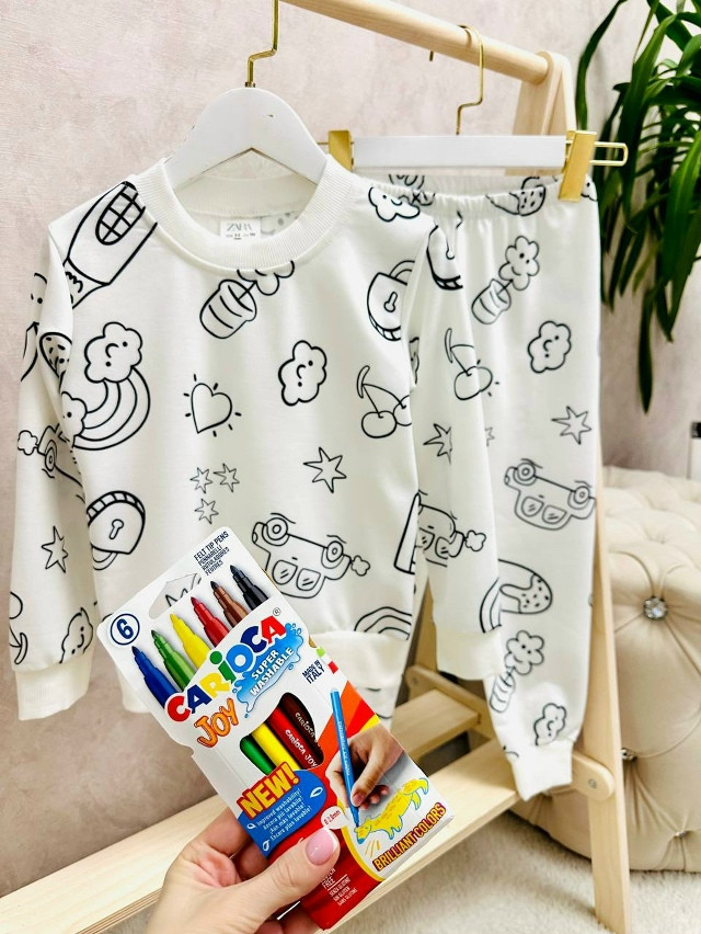 Пижама белая купить в Интернет-магазине Садовод База - цена 1050 руб Садовод интернет-каталог