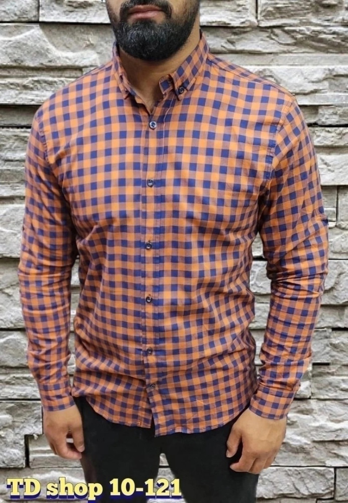 Мужская рубашка оранжевая купить в Интернет-магазине Садовод База - цена 1100 руб Садовод интернет-каталог
