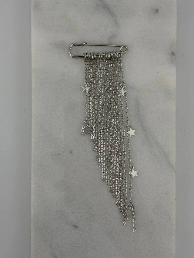 ✨ Брошь-булавка с цепями купить в Интернет-магазине Садовод База - цена 200 руб Садовод интернет-каталог