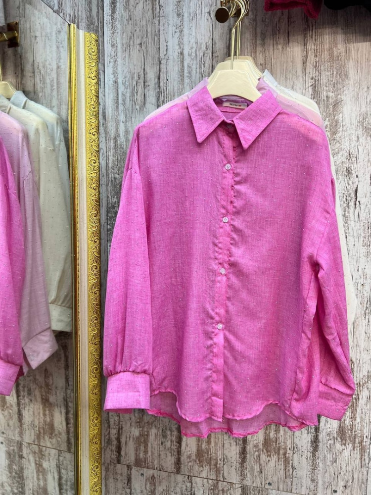 Женская рубашка розовая купить в Интернет-магазине Садовод База - цена 1300 руб Садовод интернет-каталог