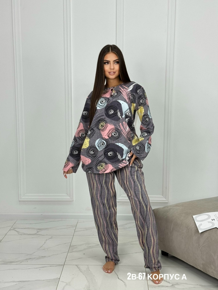 Пижама серая купить в Интернет-магазине Садовод База - цена 500 руб Садовод интернет-каталог