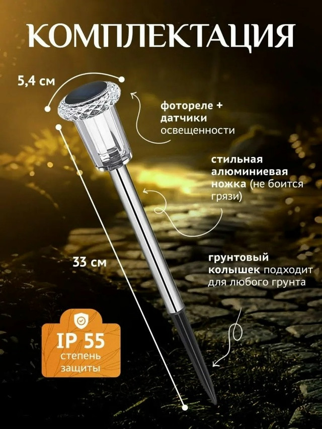 светильник уличный садовый купить в Интернет-магазине Садовод База - цена 650 руб Садовод интернет-каталог