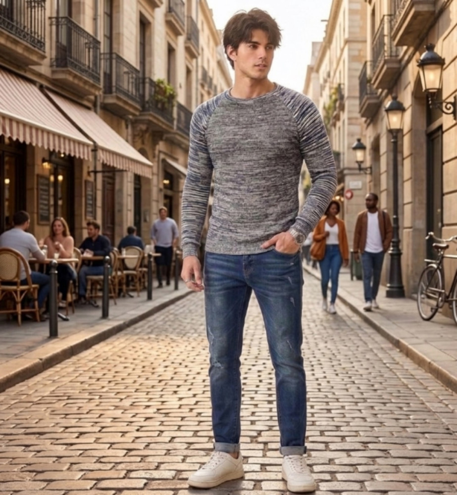 Свитер бежевый купить в Интернет-магазине Садовод База - цена 650 руб Садовод интернет-каталог