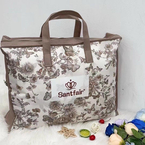 Семейный Комплект постельного белья с готовым одеялом  от бренда САДОВОД официальный интернет-каталог