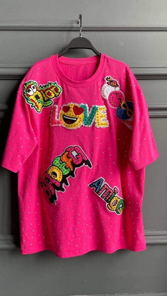 Женская футболка розовая купить в Интернет-магазине Садовод База - цена 3000 руб Садовод интернет-каталог