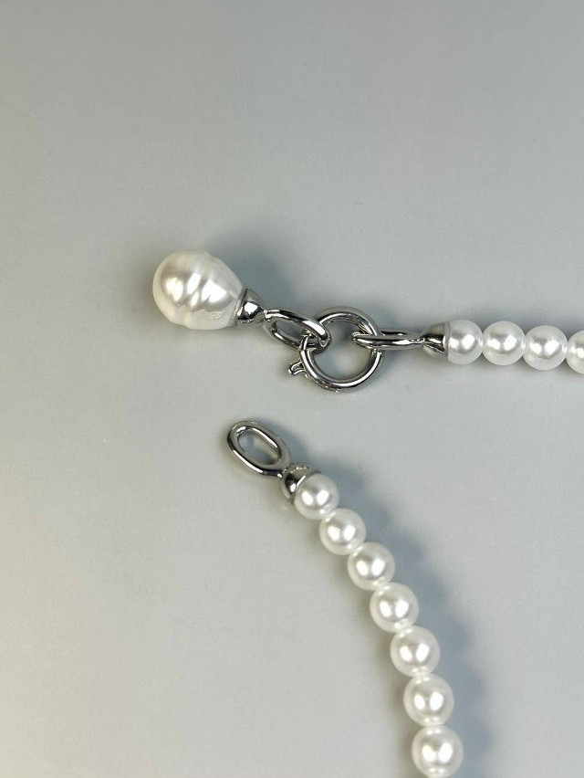 🤍 Жемчужный сотуар / колье купить в Интернет-магазине Садовод База - цена 350 руб Садовод интернет-каталог